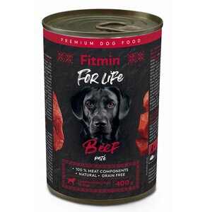 Karma dla psa FITMIN For Life Beef Wołowina 400 g