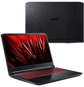 Laptop ACER Nitro 5 AN517-53-527D 17.3" IPS i5-11300H 16GB RAM 512GB SSD GeForce GTX1650
