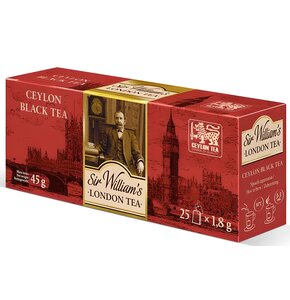 Herbata SIR WILLIAMS London Ceylon Black (25 sztuk)