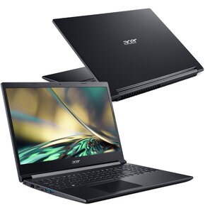 Laptop ACER Aspire 7 A715-43G-R8RW 15.6" IPS 144Hz R5-5625U 8GB RAM 512GB SSD GeForce RTX3050