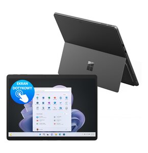 Laptop MICROSOFT Surface Pro 9 13" i7-1255U 16GB RAM 512GB SSD Windows 11 Home Grafitowy