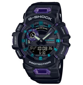 Zegarek sportowy CASIO G-Shock G-Squad GBA-900-1A6ER Czarno-fioletowy