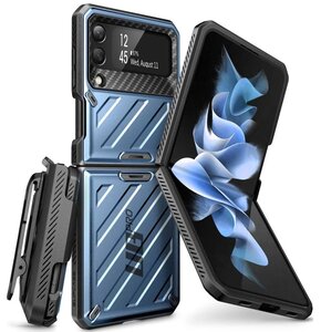 Etui SUPCASE Unicorn Beetle Pro do Samsung Galaxy Z Flip 4 Niebieski
