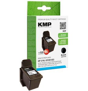 Tusz KMP do HP 21XL/C9351AE Czarny 16 ml 1900,4211