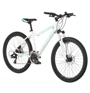 Rower górski MTB INDIANA X-Pulser 2.6 D17 26 cali damski Biało-miętowy