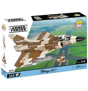 Klocki plastikowe COBI Armed Forces Mirage IIIC Vexin COBI-5818