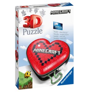 Puzzle 3D RAVENSBURGER Minecraft Serce (54 elementy)