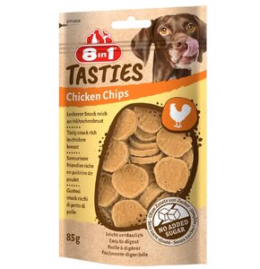 Przysmak dla psa 8IN1 Tasties Chicken Chips 85 g