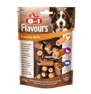 Przysmak dla psa 8IN1 Flavours Crunchy Rolls 85 g