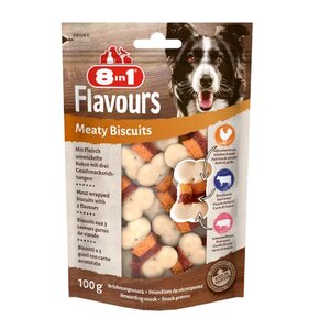 Przysmak dla psa 8IN1 Flavours Meaty Biscuits 100 g
