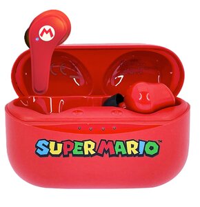 Słuchawki dokanałowe OTL Super Mario Czerwony