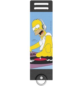 Pasek SAMSUNG do Silicone Cover do Z Flip 4 Simpsons Niebieski