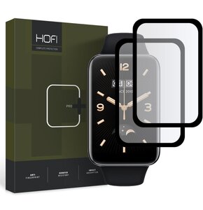 Szkło hybrydowe HOFI Hybrid Pro+ do Xiaomi Smart Band 7 Pro Czarny (2szt.)