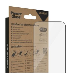 Szkło hartowane PANZERGLASS Ultra-Wide Fit Antibacterial do Apple iPhone 14 Pro