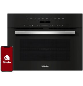 Piekarnik MIELE H 7145 BM Elektryczny z mikrofalą Czarny