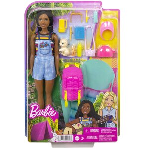 Lalka Barbie Kemping Malibu Brooklyn HDF74