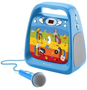 Odtwarzacz MP3 GOGEN DeckoKaraoke Niebieski