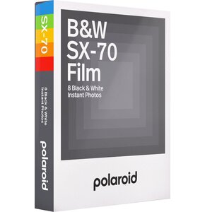 Wkłady do aparatów POLAROID B7W SX-70 Film 8 arkuszy