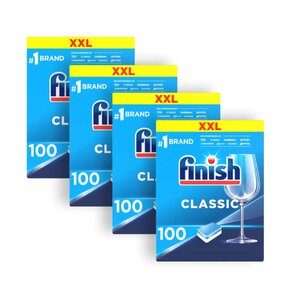Tabletki do zmywarek FINISH Classic Cytrynowe - 400 szt.