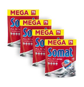 Tabletki do zmywarek SOMAT All in 1 Extra - 304 szt.