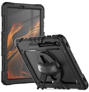 Etui na Galaxy Tab S7+ Plus/ S8+ Plus/S7 FE 12.4 TECH-PROTECT Solid360 Czarny