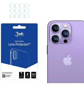 Szkło hybrydowe na obiektyw 3MK Lens Protection do Apple iPhone 14 Pro/14 Pro Max