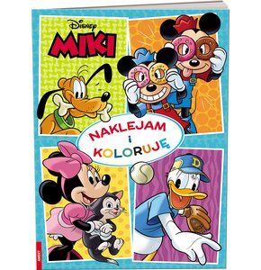 Kolorowanka Disney Miki Naklejam i koloruję NAK-9111