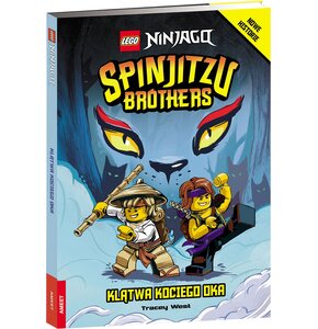 Książka LEGO Ninjago Spinjitzu Brothers Klątwa Kociego Oka LBWS-6701
