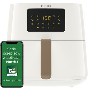 Frytkownica beztłuszczowa PHILIPS Essential Connected Ovi XL HD9280/30 Biały Air Fryer (Wi-Fi)