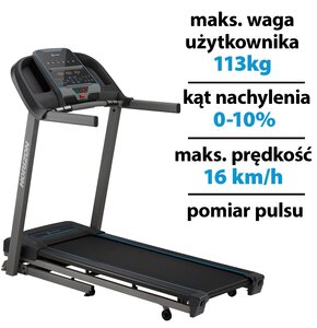 Bieżnia elektryczna HORIZON FITNESS eTR5.0 1470W 16km/h