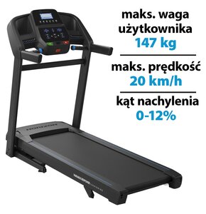 Bieżnia elektryczna HORIZON FITNESS T202-26 2000W 20km/h