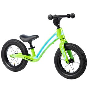 Rowerek biegowy KARBON First Zielono-niebieski