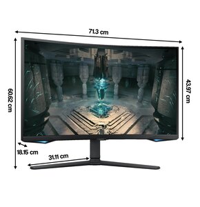 Monitor SAMSUNG Odyssey Neo G6 LS32BG650EUXEN 31.5" 2560x1440px 240Hz 1 ms [GTG] Curved
