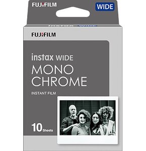Wkłady do aparatu FUJIFILM Instax Wide Monochrome 10 arkuszy