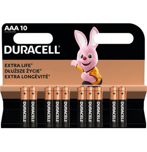 Baterie AAA LR3 DURACELL (10 szt.)