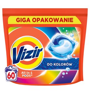 Kapsułki do prania VIZIR All In 1 Pods Color - 60 szt.