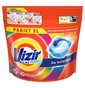 Kapsułki do prania VIZIR All in 1 Pods Color - 40 szt.