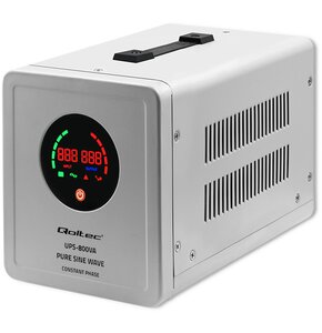Zasilacz UPS QOLTEC Pure Sine Wave 50718 800VA 560W