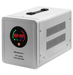 Zasilacz UPS QOLTEC Pure Sine Wave 50721 1000VA 700W