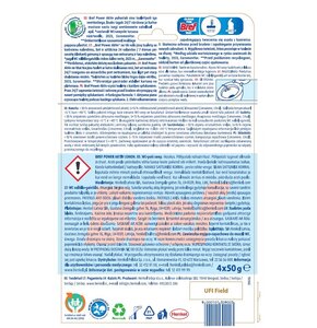 Kostka do WC BREF Power Aktiv Cytryna 4x50g