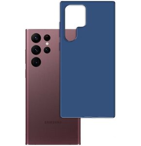 Etui 3MK Matt Case do Samsung Galaxy S23 Ultra Granatowy