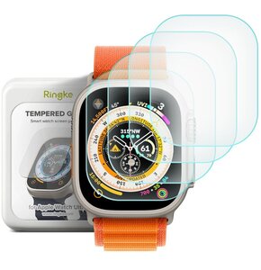 Szkło hartowane RINGKE ID FC do Apple Watch Ultra (49 mm) (4szt.)