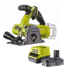 Pilarka tarczowa RYOBI R18MMS-0 + Akumulator RYOBI ONE+ RC18120-120 2Ah 18V + ładowarka