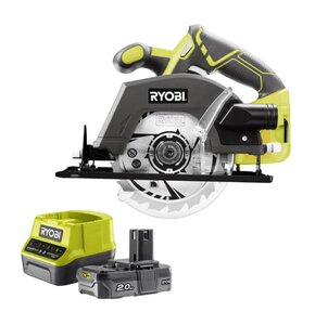 Pilarka tarczowa RYOBI R18CSP-0 + Akumulator RYOBI ONE+ RC18120-120 2Ah 18V + ładowarka