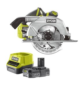 Pilarka tarczowa RYOBI R18CS7-0 + Akumulator RYOBI ONE+ RC18120-120 2Ah 18V + ładowarka