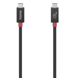 Kabel USB-C - USB-C HAMA 200779 1 m Czarny