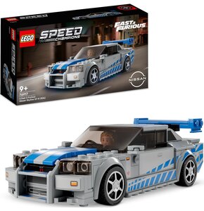 LEGO 76917 Speed Champions Nissan Skyline GT-R (R34) z filmu „Za szybcy, za wściekli"
