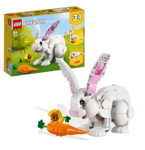 LEGO 31133 Creator Biały królik 3w1