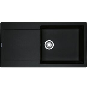 Zlewozmywak jednokomorowy z ociekaczem FRANKE Maris MRG 611-97 XL 114.0675.976 Onyx 50x97