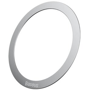 Pierścień magnetyczny BASEUS Halo MagSafe Srebrny (2 szt.)
